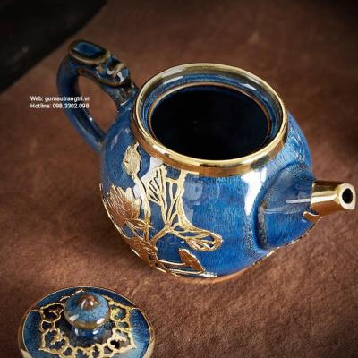 ẤM MEN CHẢY BỌC ĐỒNG